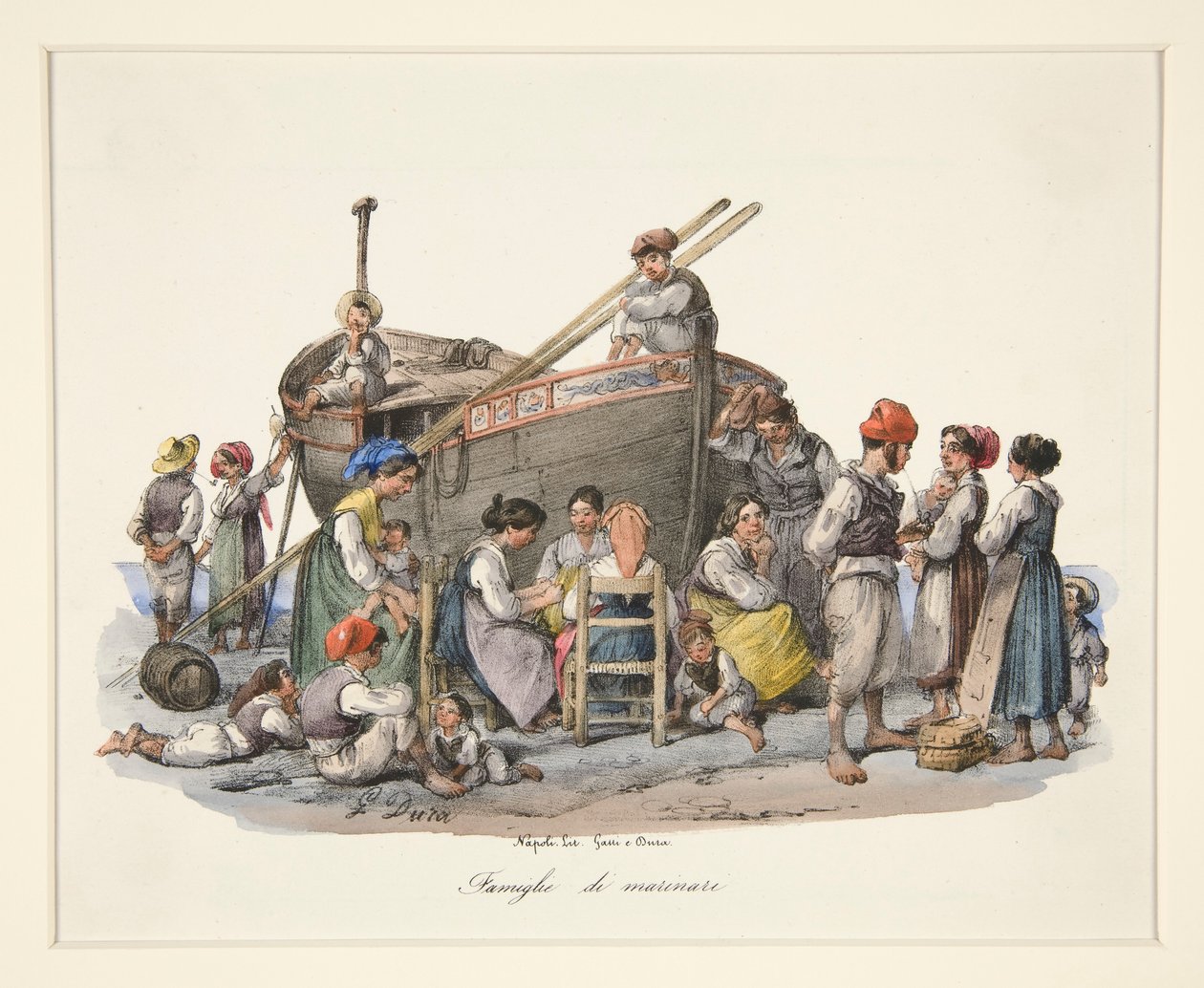 Families of Sailors by Gaetano Dura