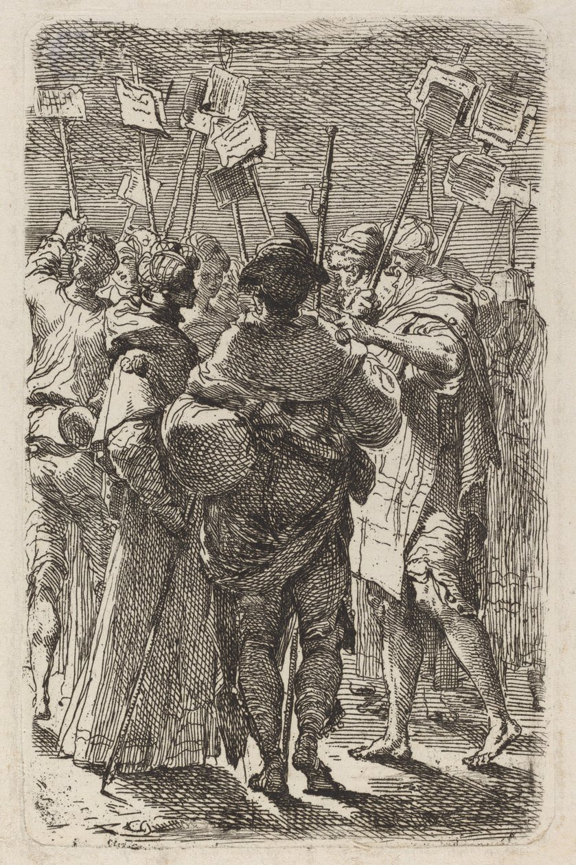 The Pilgrims by Gaetano Gandolfi