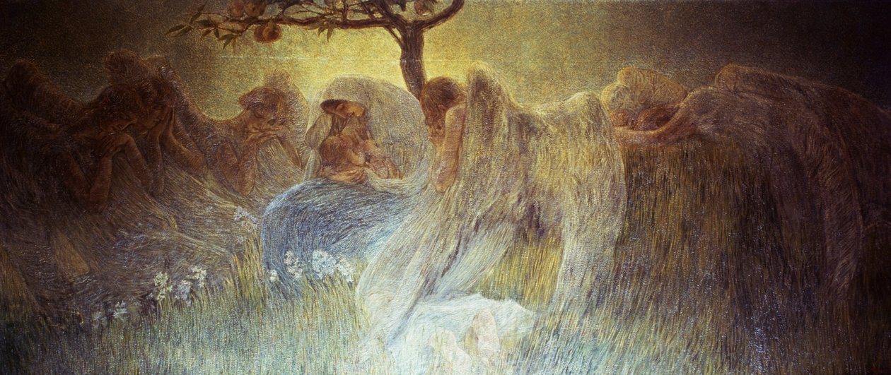 Maternity by Gaetano Previati