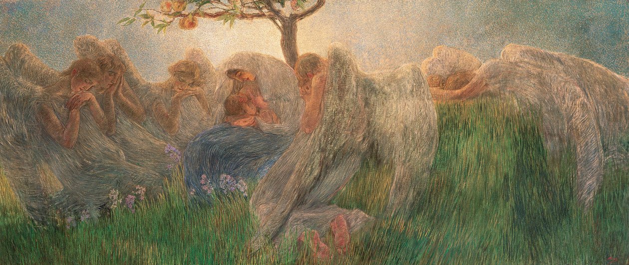 Maternity by Gaetano Previati