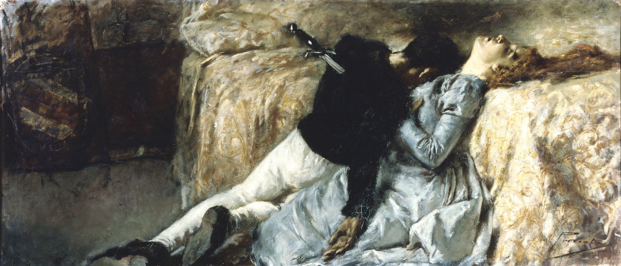 Paolo and Francesca by Gaetano Previati