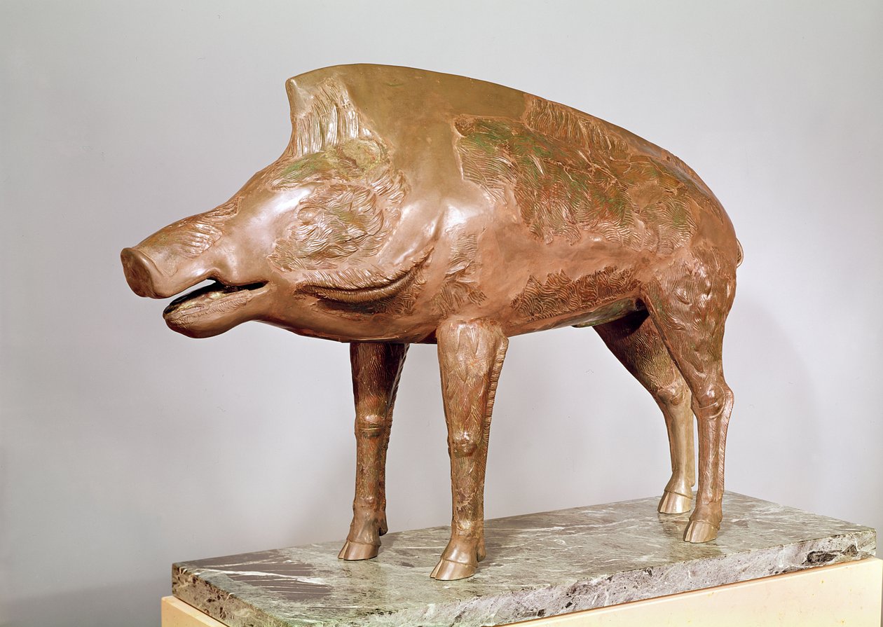 A wild boar, from Neuvy-en-Sullias by Gallo Roman