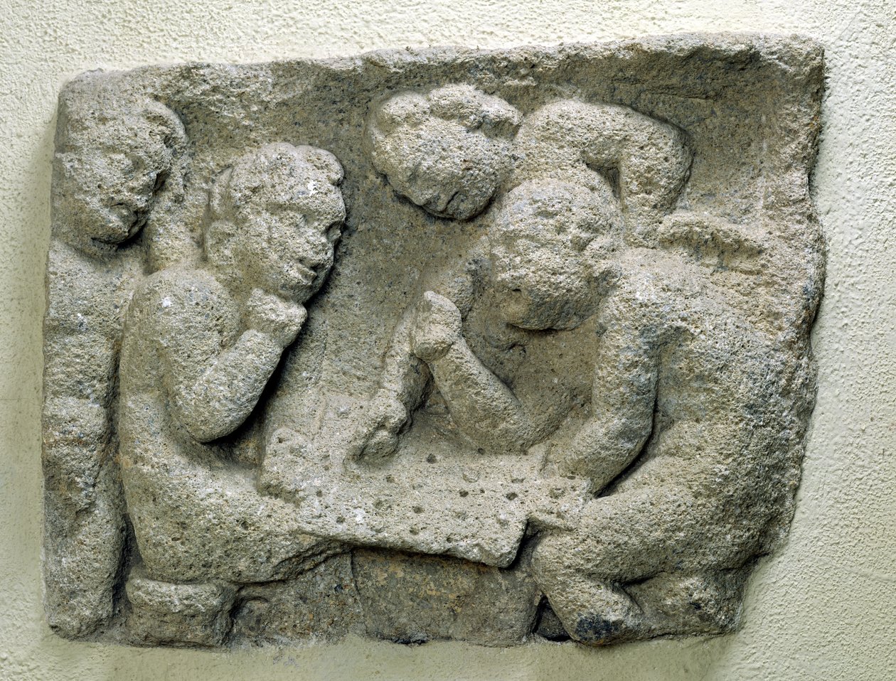 Putti Playing Latronculi by Gallo Roman