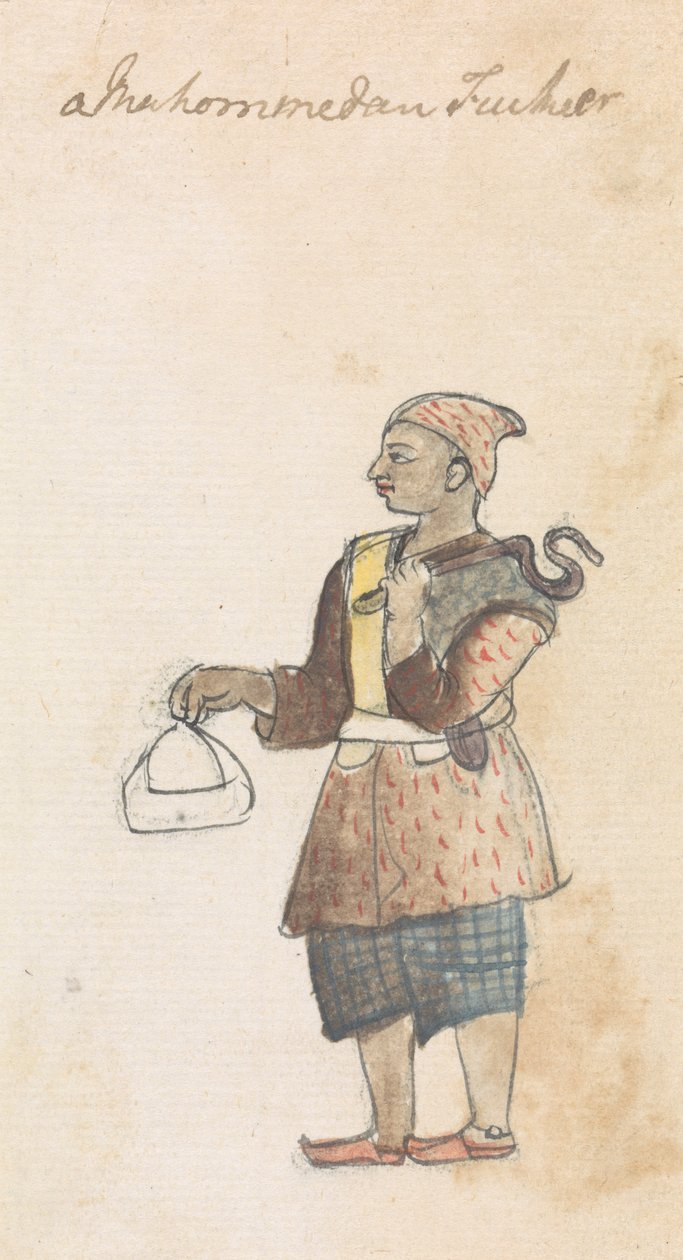 A Mohametan Fakir by Gangaram Chintaman Tambat