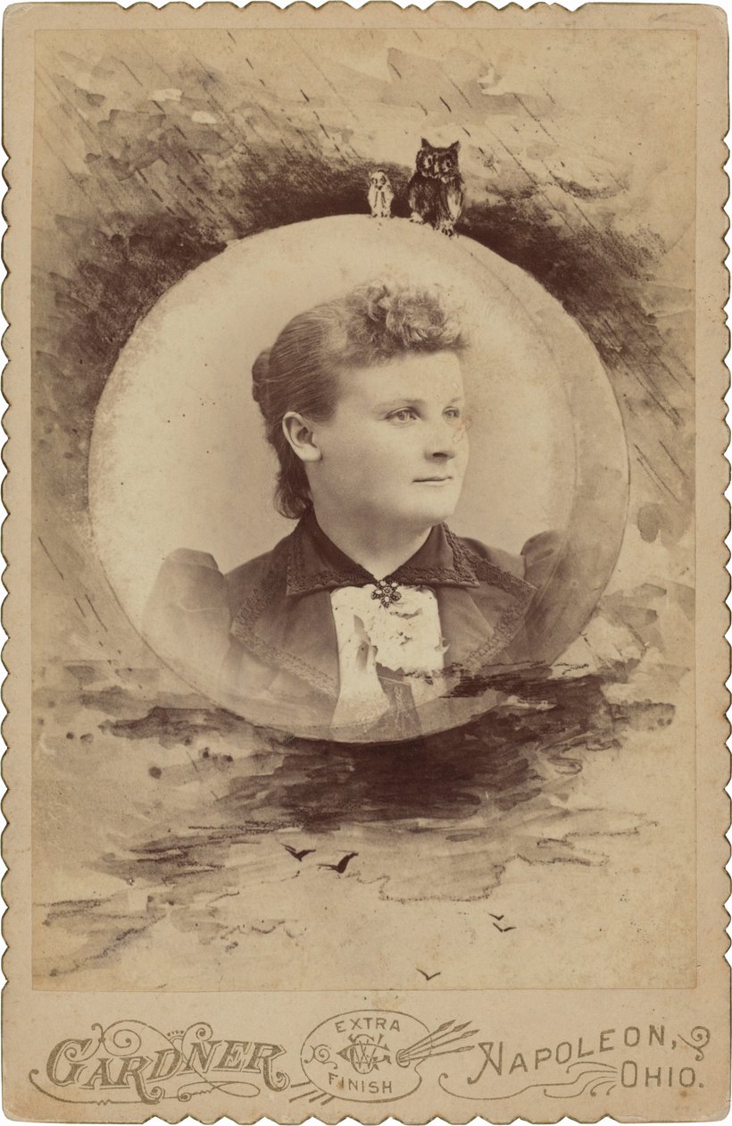 Portrait of a Woman, 1890s by Gardner Studio