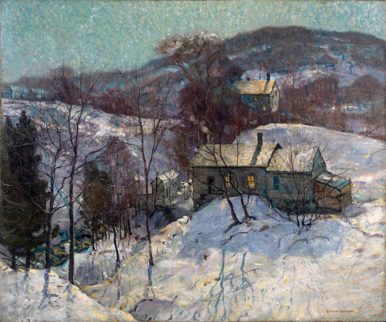 Shimmering Tree Shadows, late 19th-early 20th century by Gardner Symons