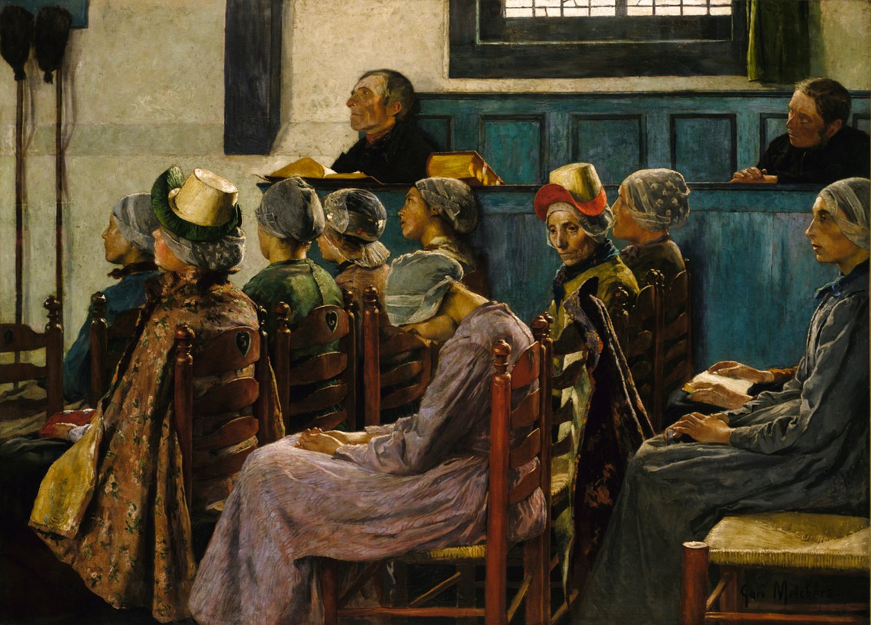 The Sermon by Gari Melchers