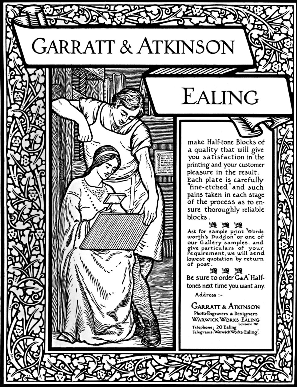 Garratt & Atkinson Advert by Garratt and Atkinson