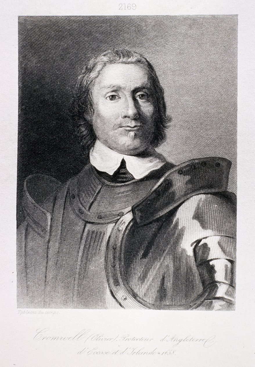 Oliver Cromwell (1599-1658), Lord Protector of England, Scotland and Ireland by Gaspar De Crayer