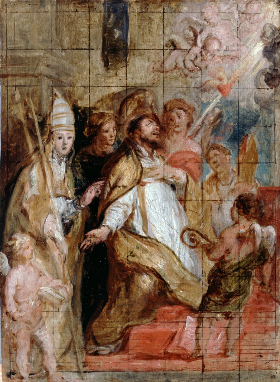 St Augustine in Ecstasy by Gaspar De Crayer