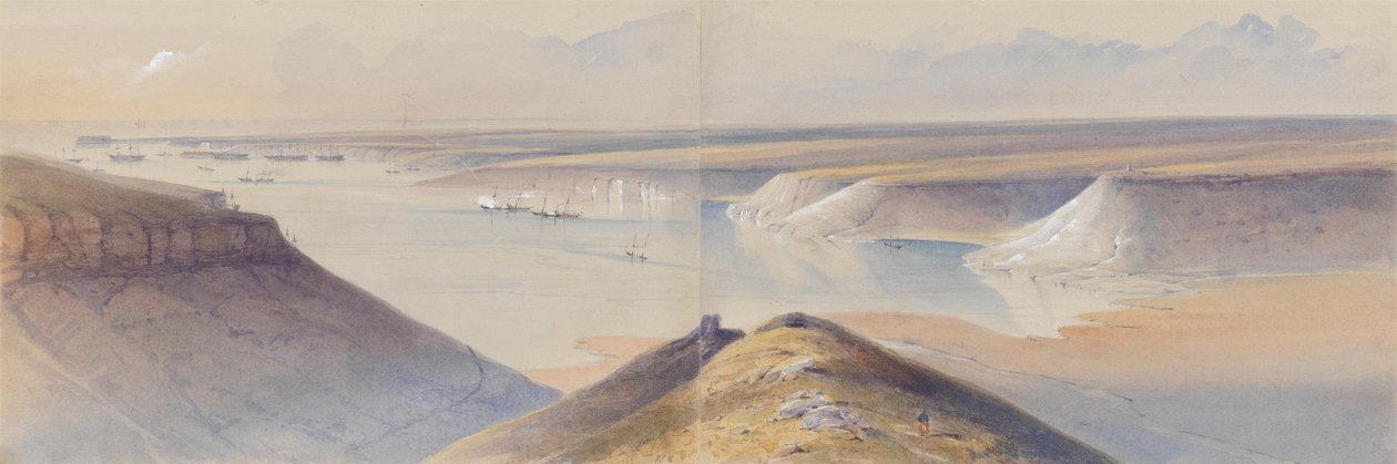 The Harbour of Sebastopol by Gaspard Le Marchant Tupper