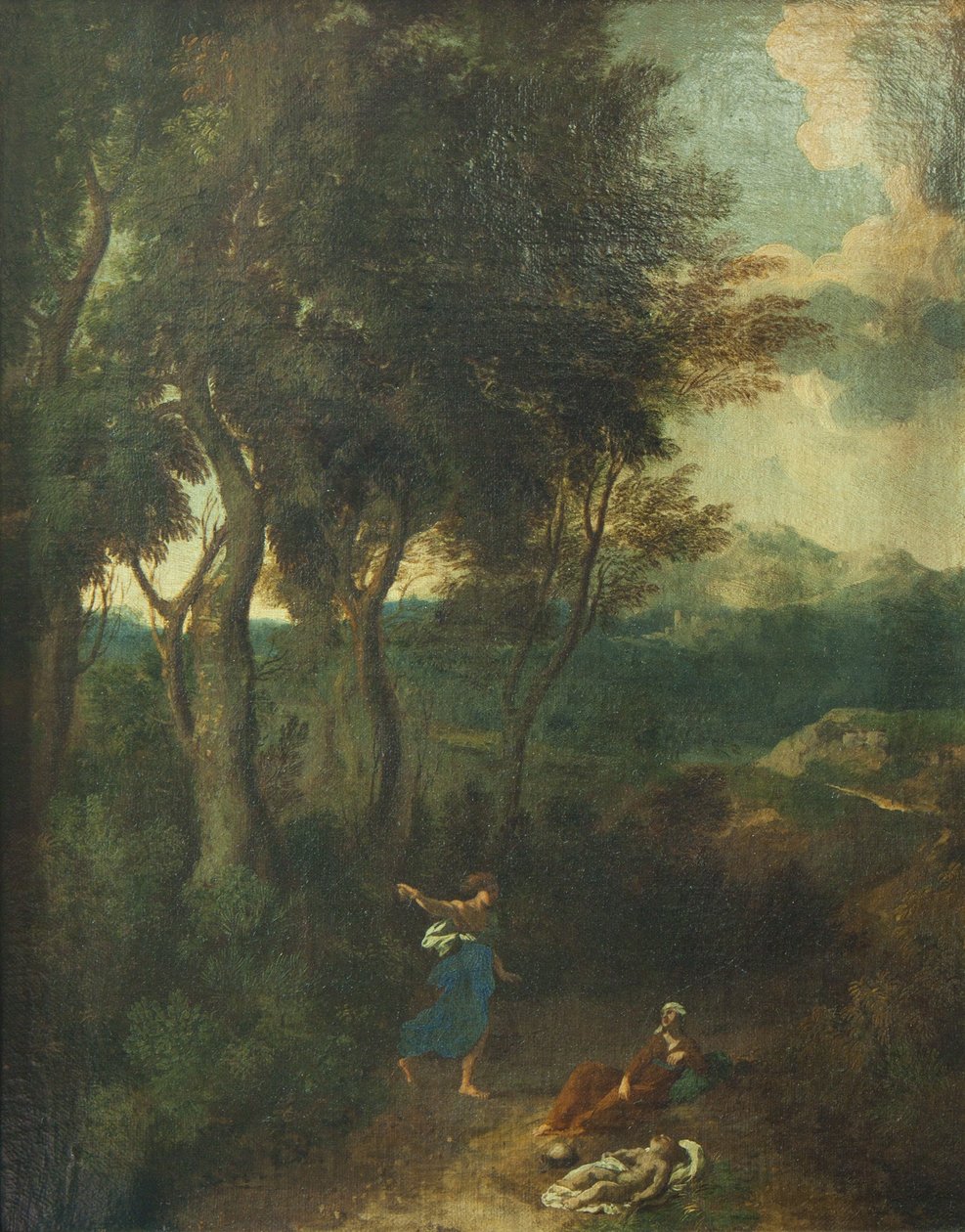 Hagar and Ishmael by Gaspard Poussin Dughet
