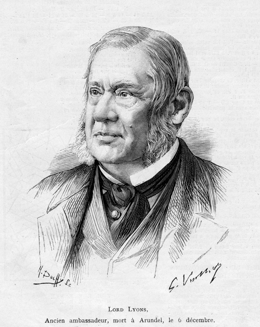 Lord Lyons by Gaston Vuillier