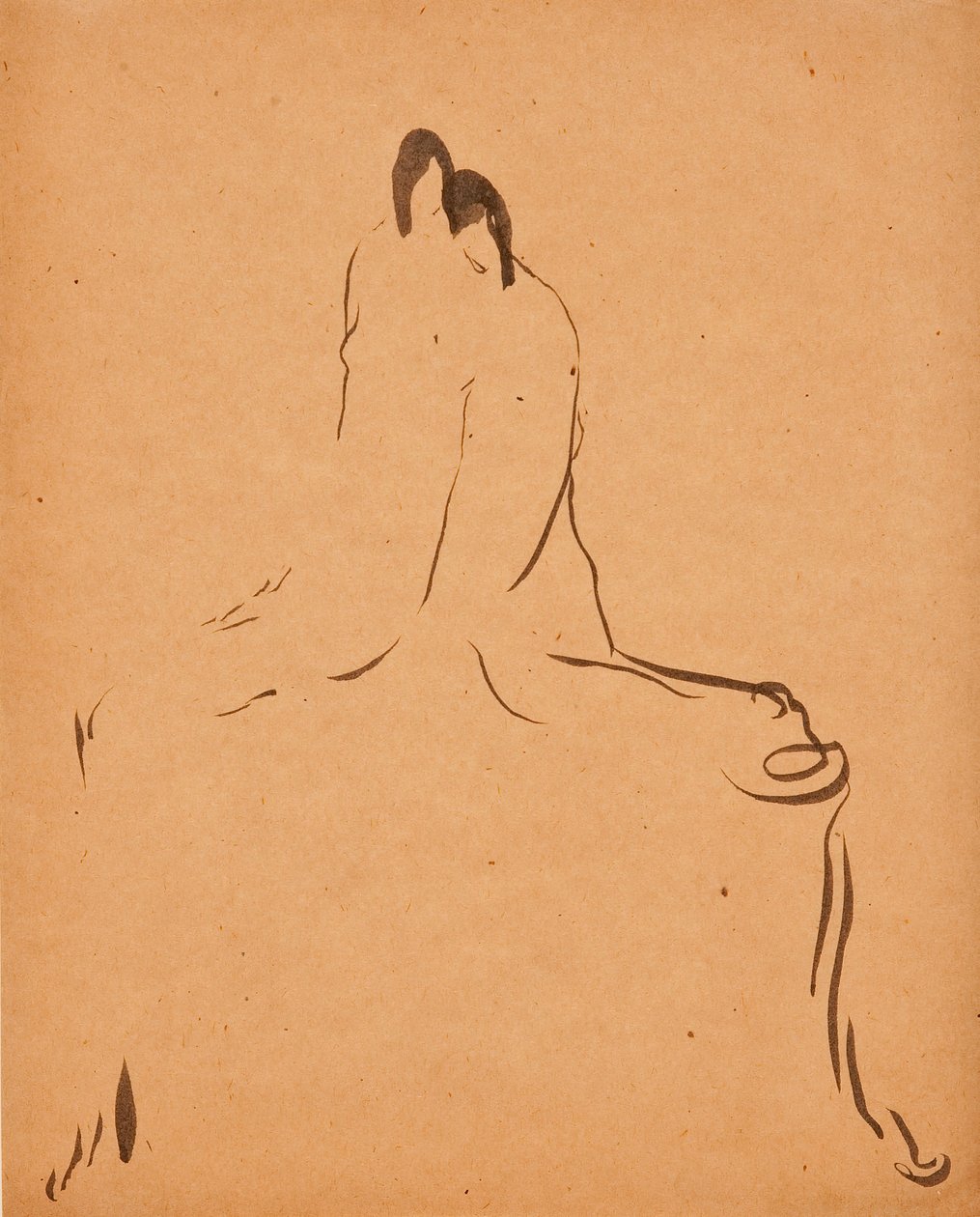 Two Figures by Gaston Lachaise