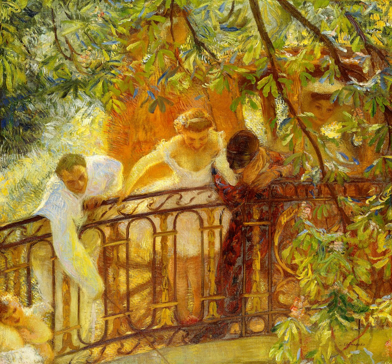 Carriage in Waiting by Gaston de Latouche