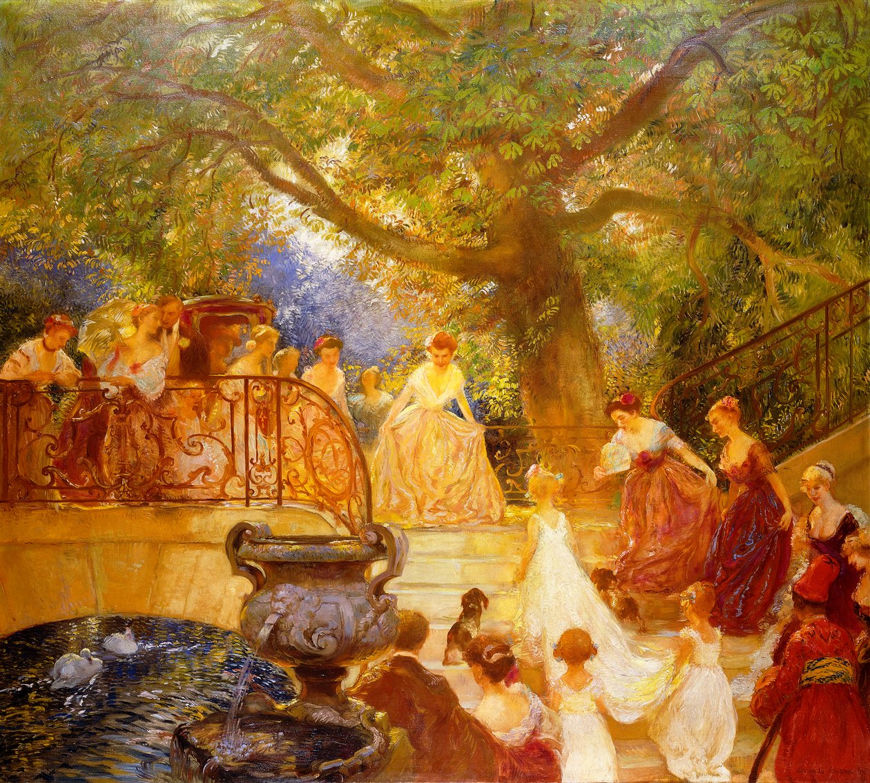 The Visit of the Princess Royal by Gaston de Latouche