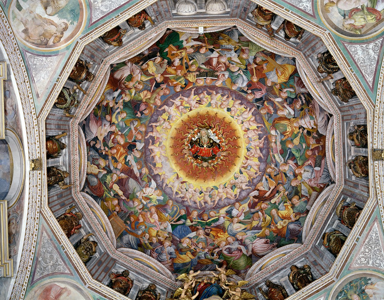 The Concert of Angels, from the dome, 1534-35 by Gaudenzio Ferrari