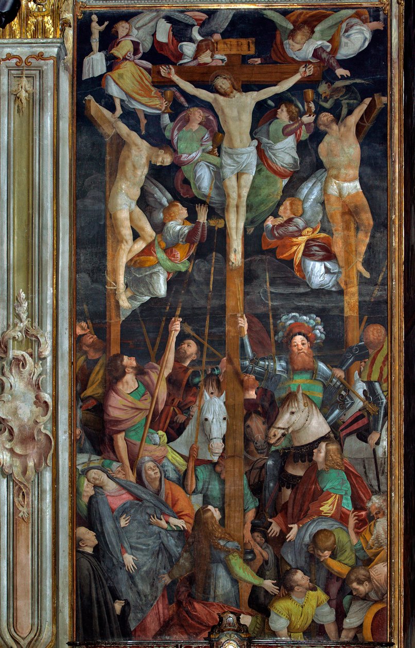 Crucifixion by Gaudenzio Ferrari