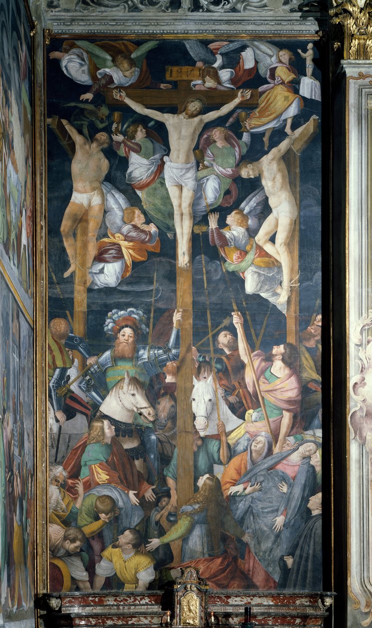Crucifixion by Gaudenzio Ferrari