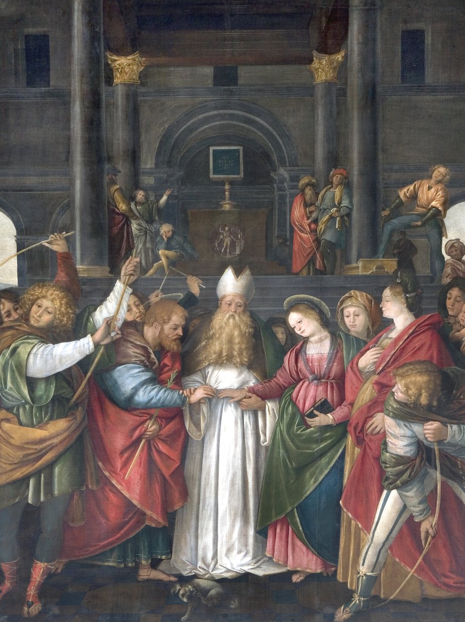 Marriage of the Virgin by Gaudenzio Ferrari