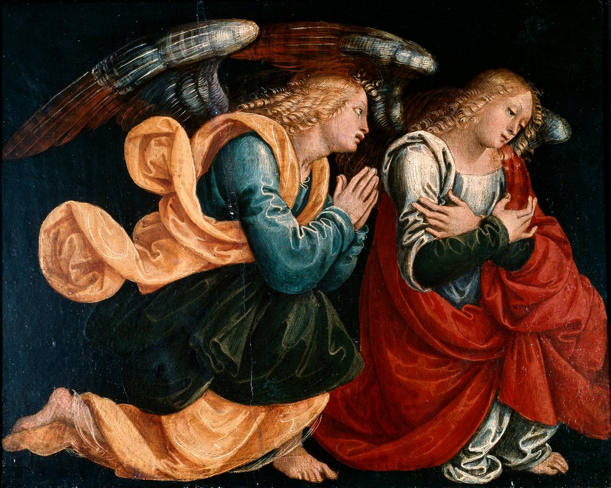 Praying angels by Gaudenzio Ferrari