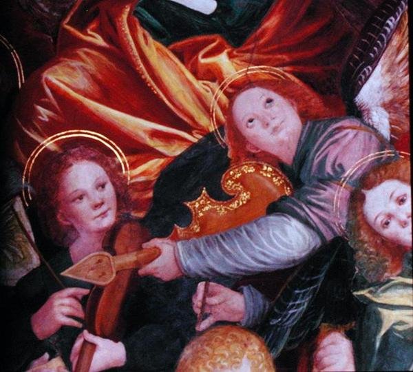 The Concert of Angels by Gaudenzio Ferrari