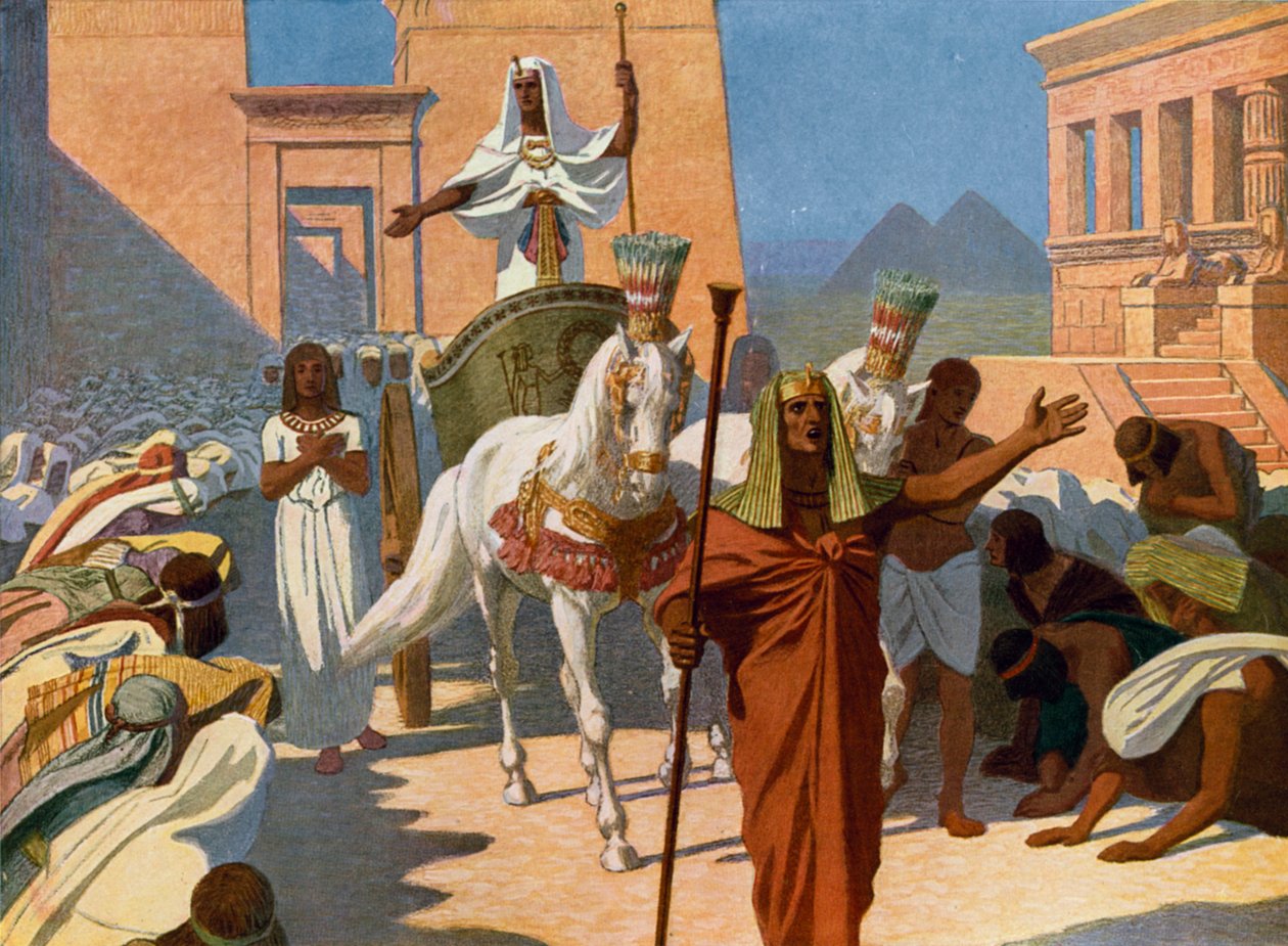 Joseph as Vizier of Egypt by Gebhard Fugel