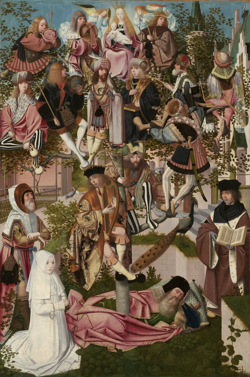 The Tree of Jesse, c.1500 by Geertgen Tot sint Jans