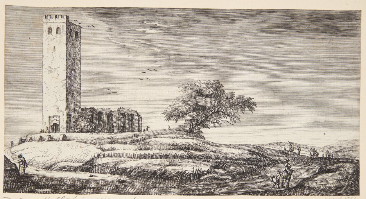 The Old Church at Muiderberg by Geertruyt Roghman