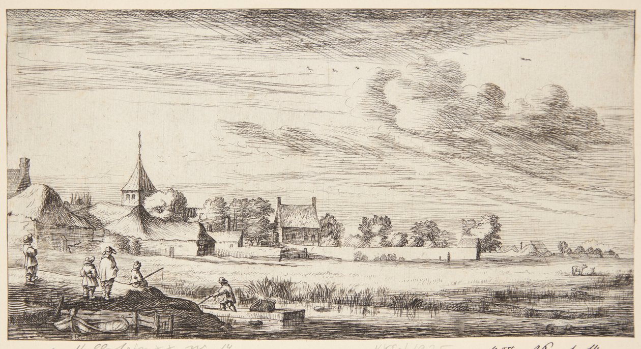 Sloterdijk Seen from the West by Geertruyt Roghman