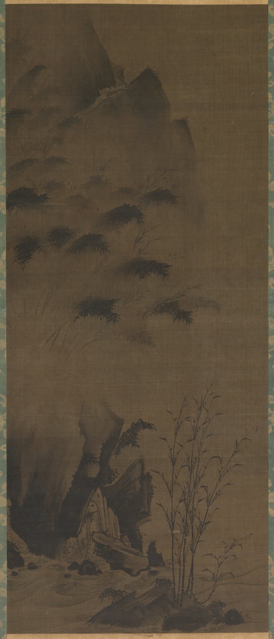 Bamboo in Rain, Bamboo in Wind by Genga