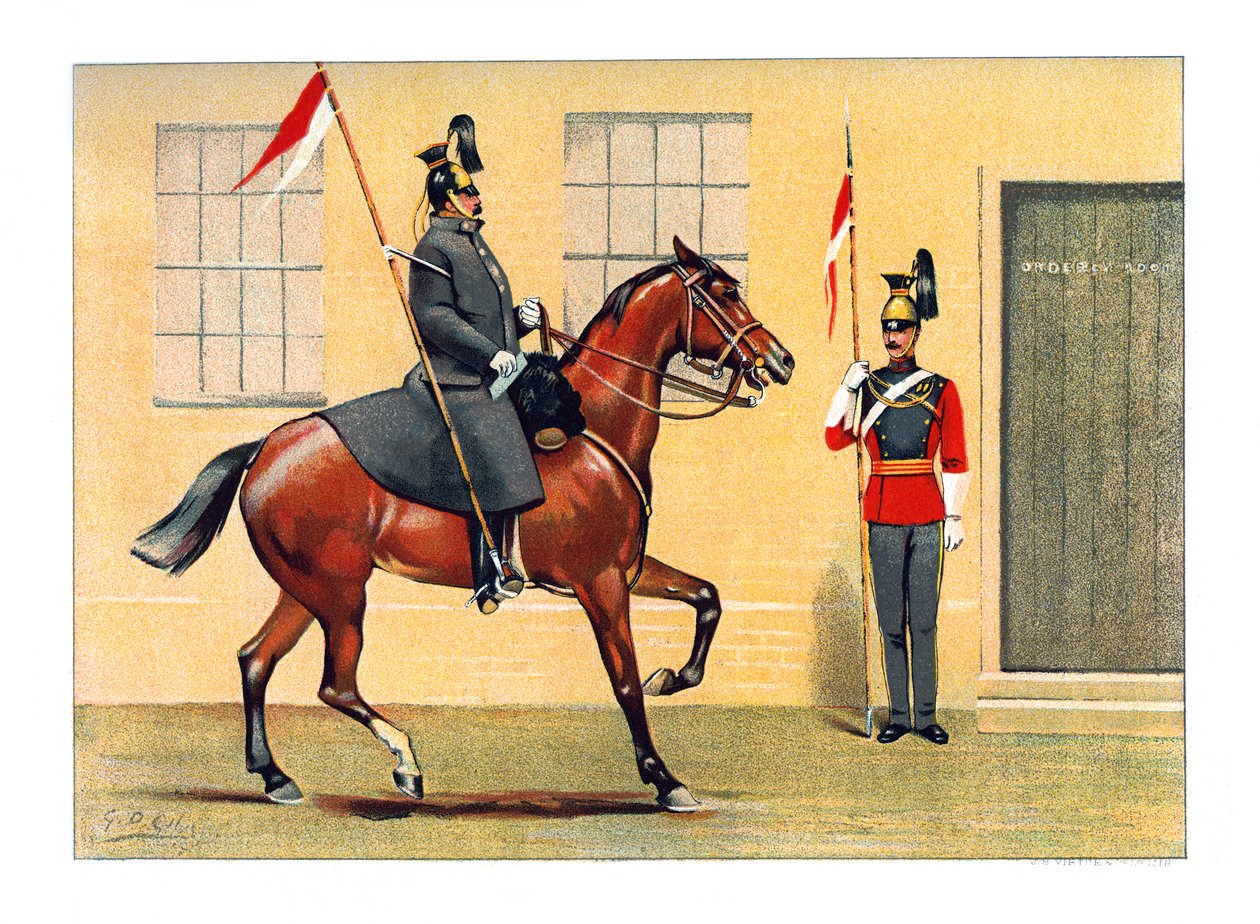 The 16th Queens Lancers by Geoffrey Douglas Giles