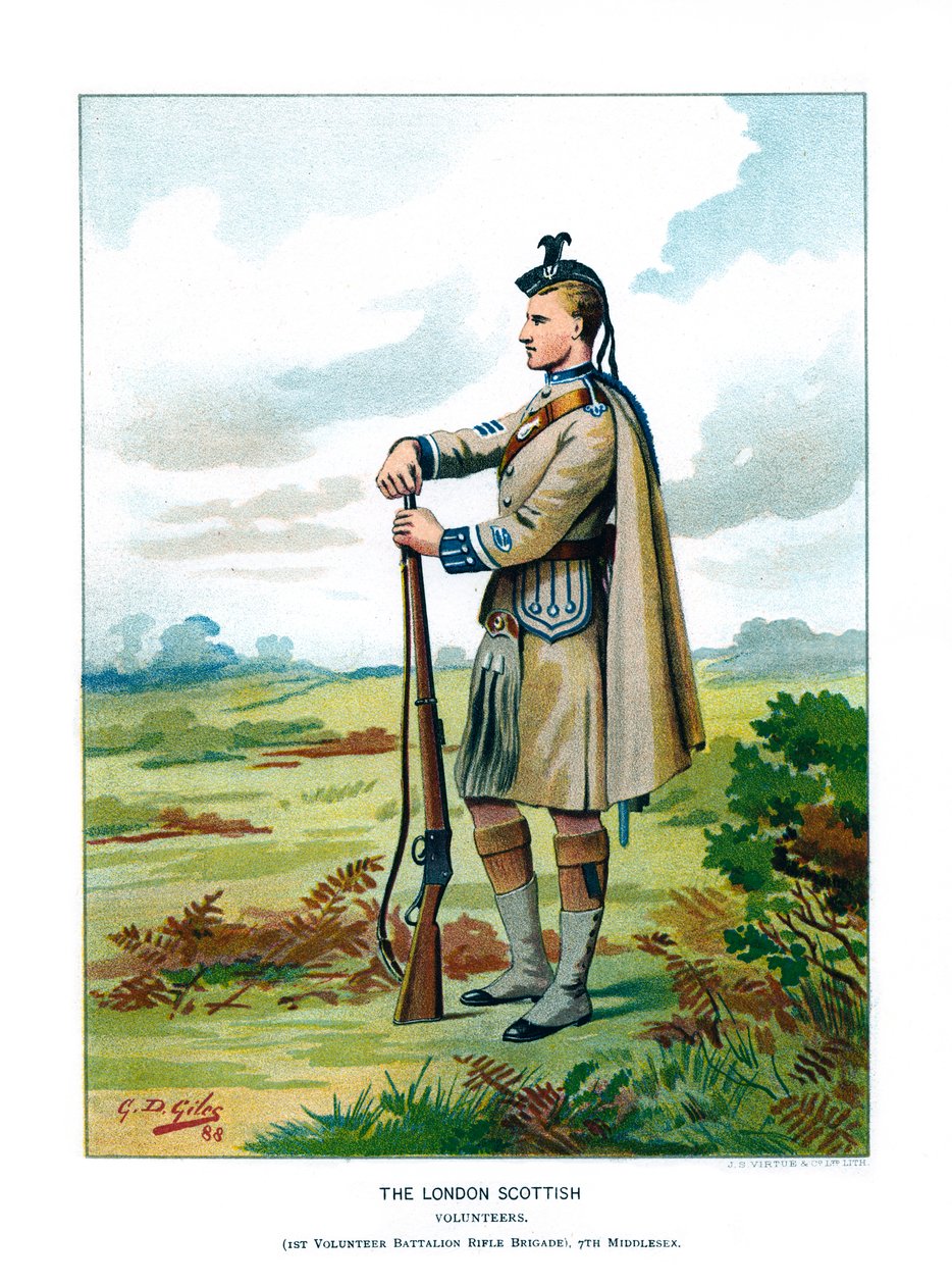 The London Scottish by Geoffrey Douglas Giles