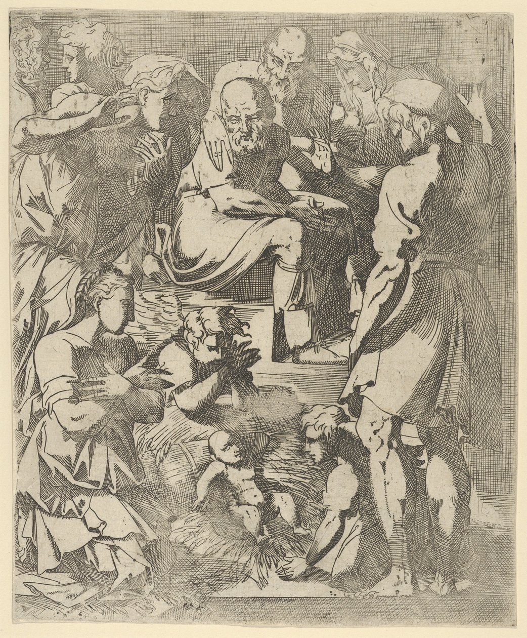 The Nativity, ca. 1544-48 by Geoffroy Dumoûtier