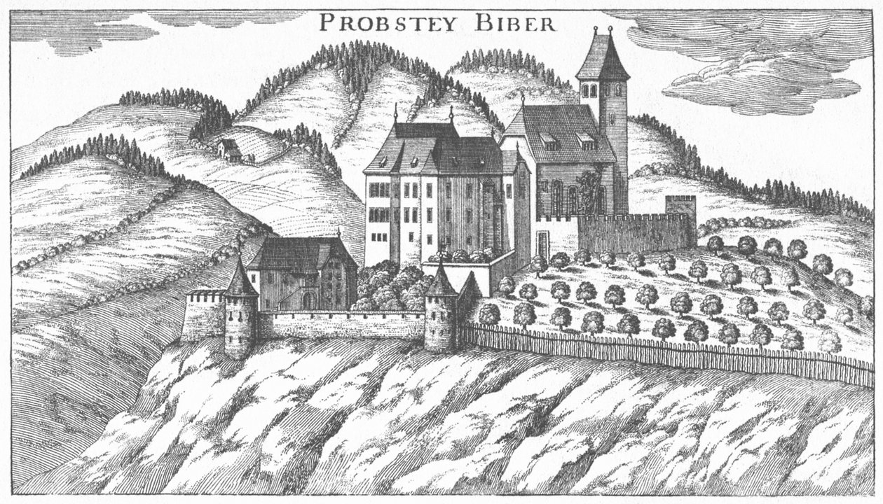 Schloss Piber by Georg Matthaus Vischer