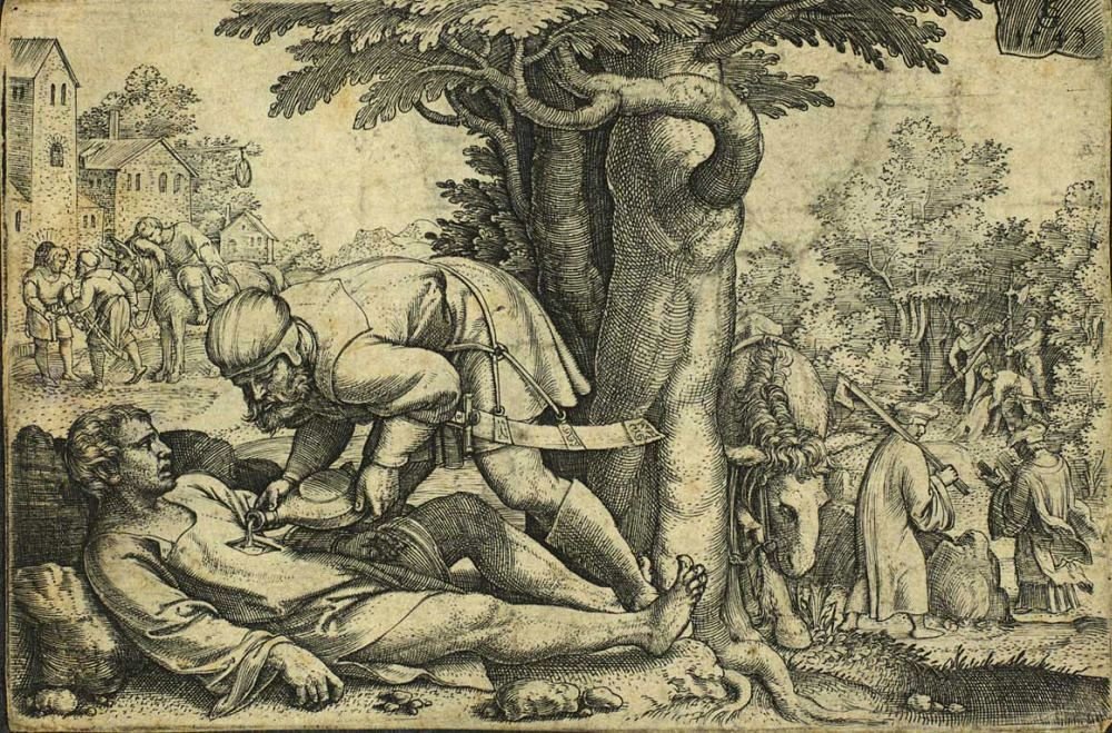 The Good Samaritan by Georg Pencz