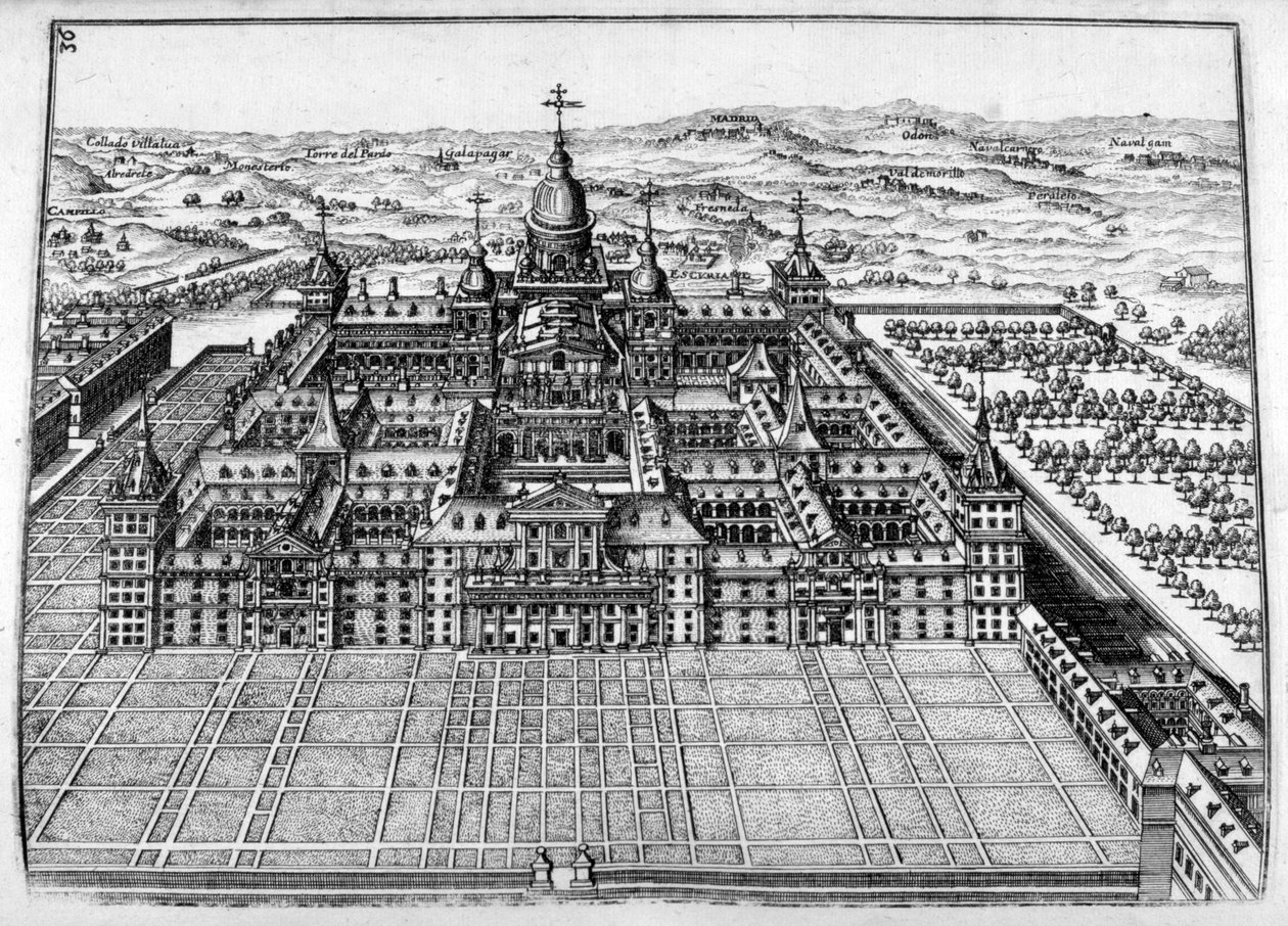 Chateau design by Georg Andreas Bockler