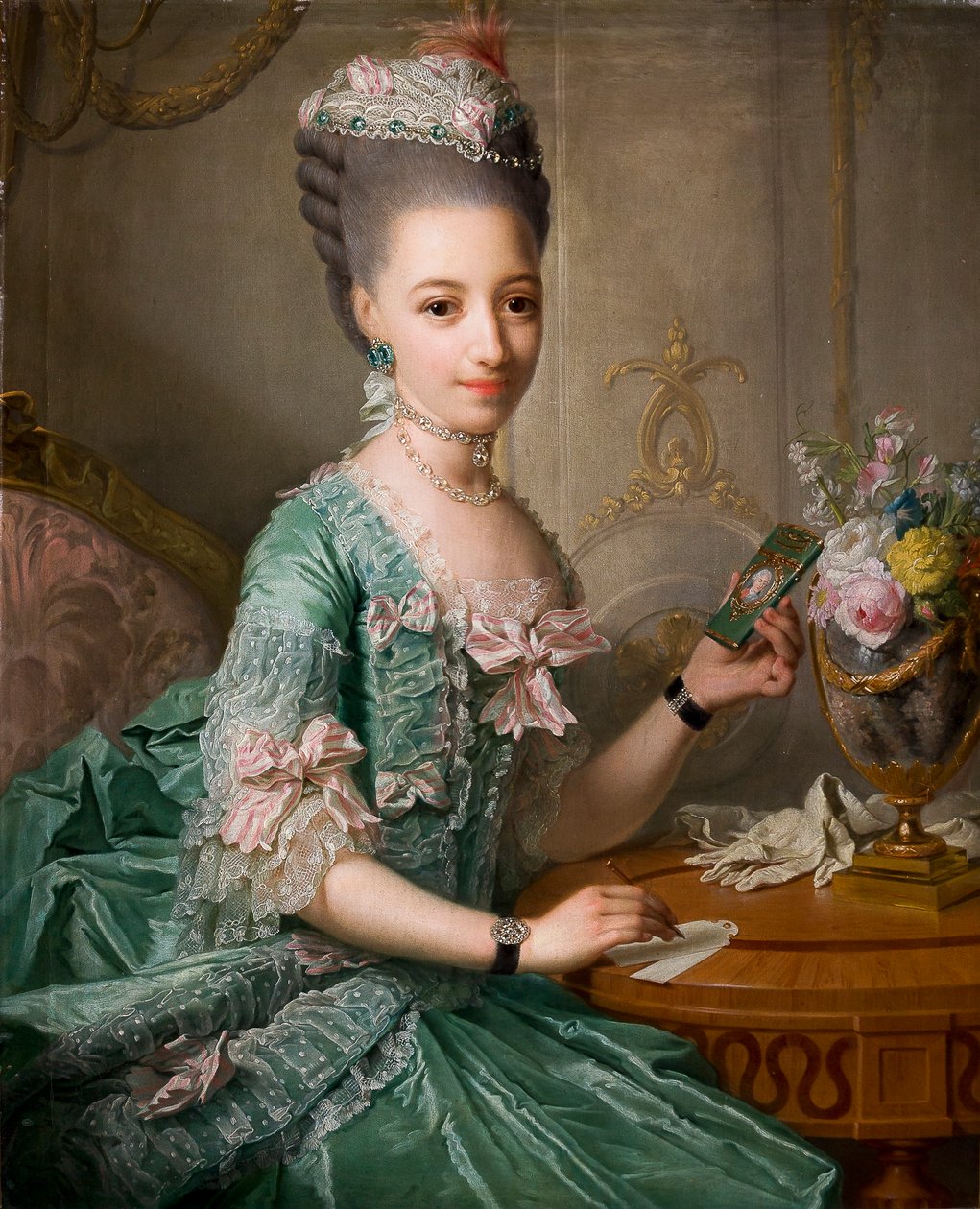 Princess Sophie Friederike by Georg David Matthieu