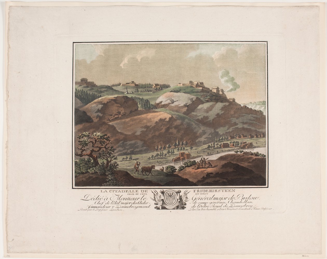 The Citadel of Frederiksteen by Georg Haas
