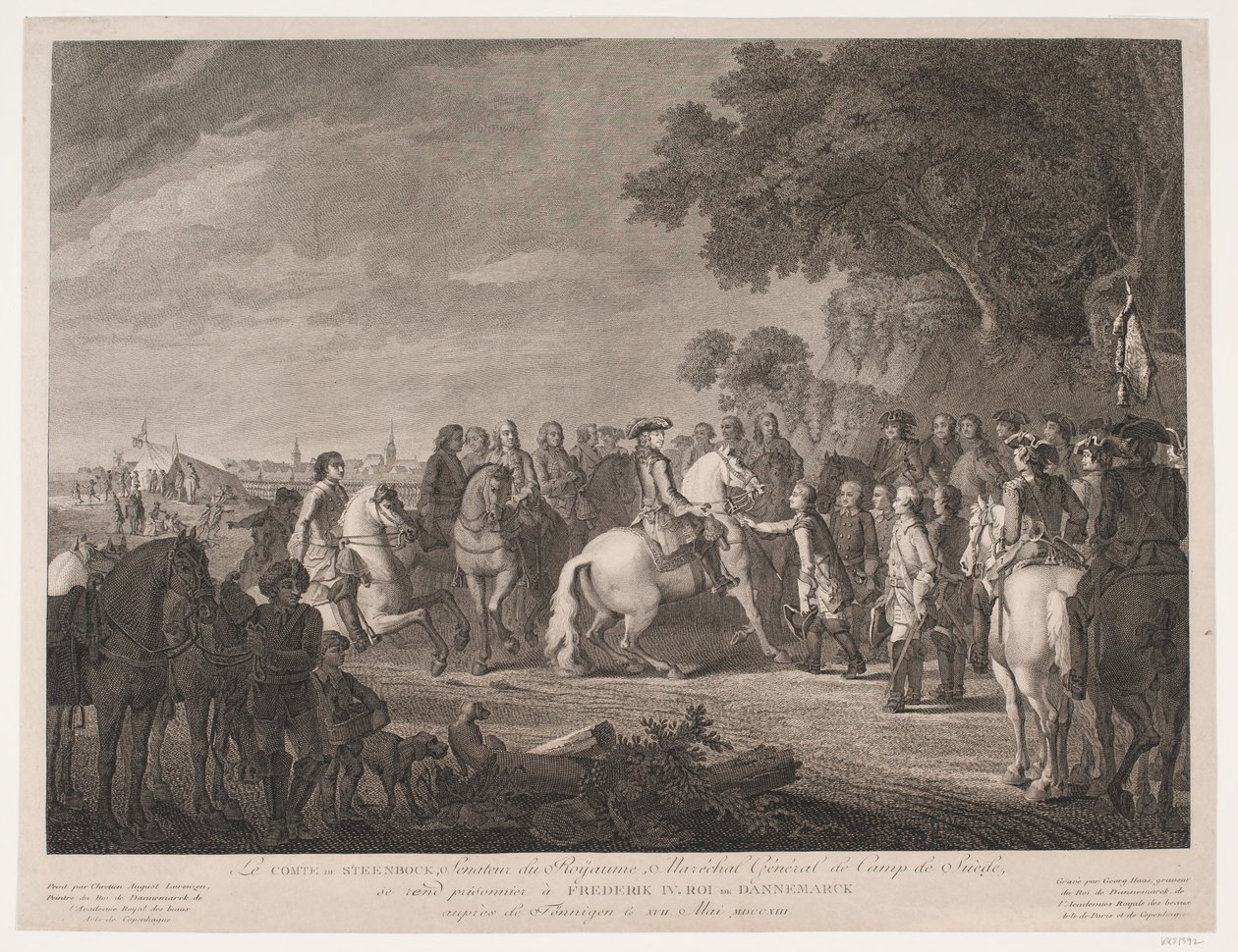The Surrender of Tönning by Georg Haas
