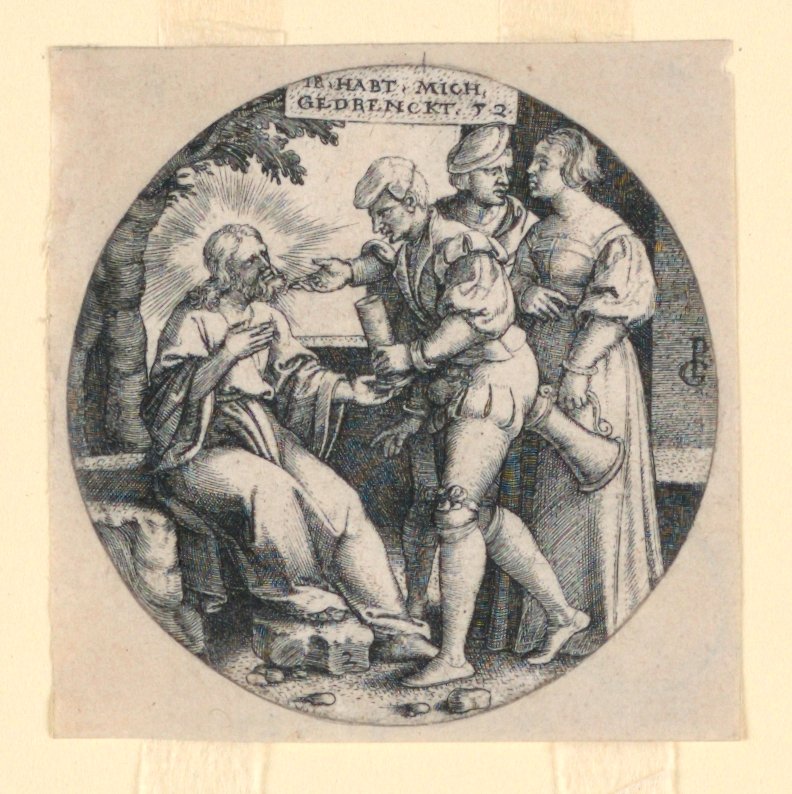 Christ in the Garden by Georg Pencz