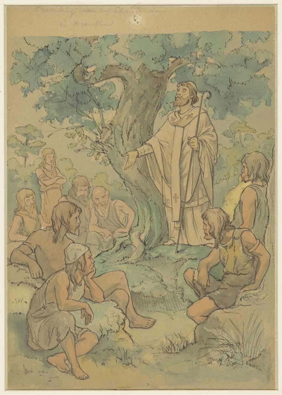 Preaching of Christianity in Drenthe by Georg Sturm