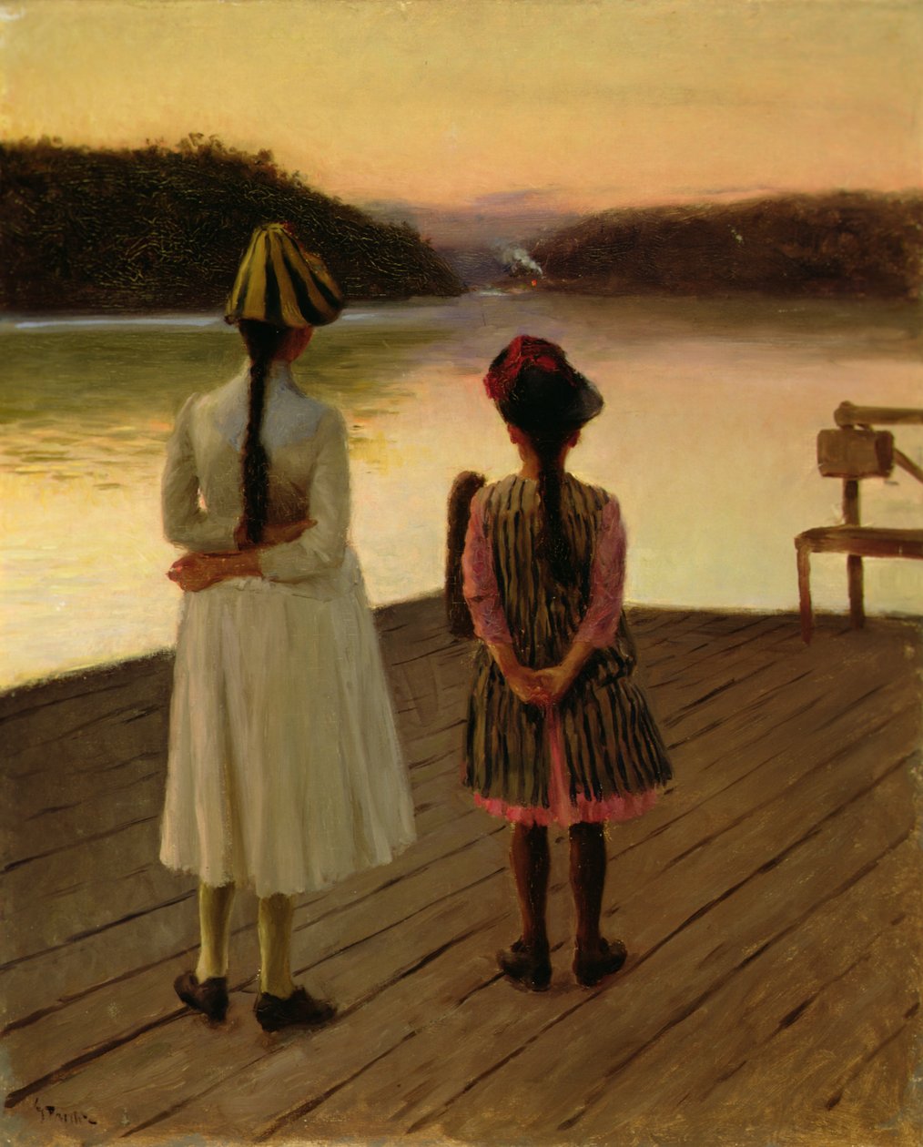 The Asch Sisters by Georg Vilhelm Pauli