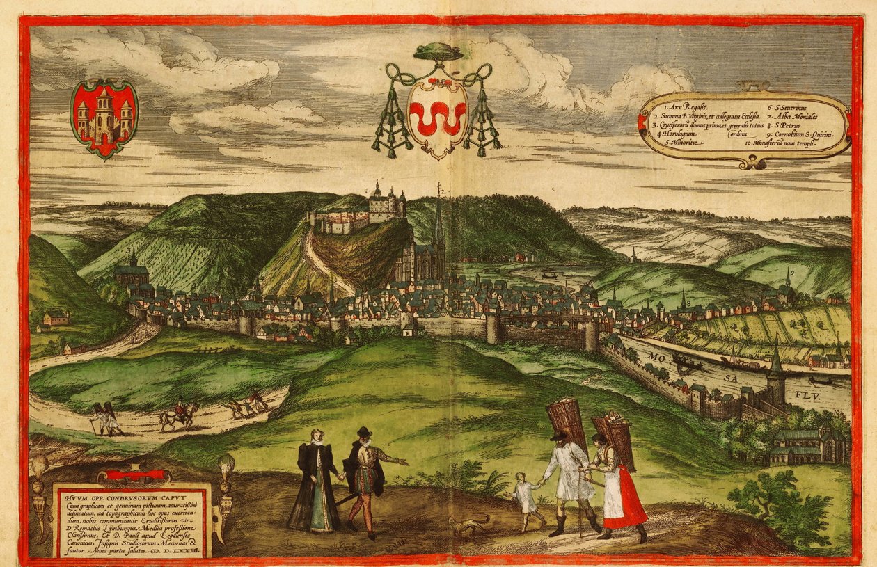 Netherlands by Georg and Hogenberg Franz (1535 90) Braun