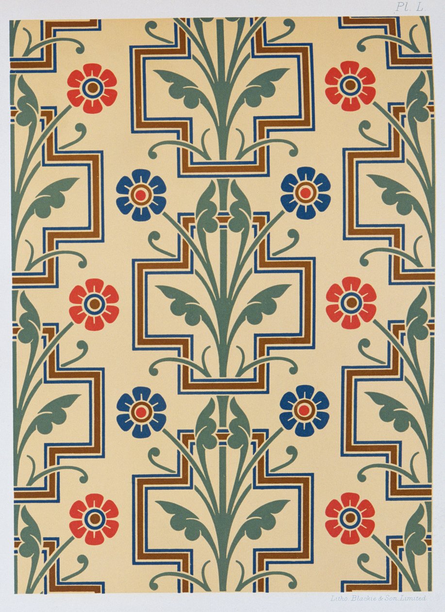 Gothic revival designs by George Ashdown Audsley
