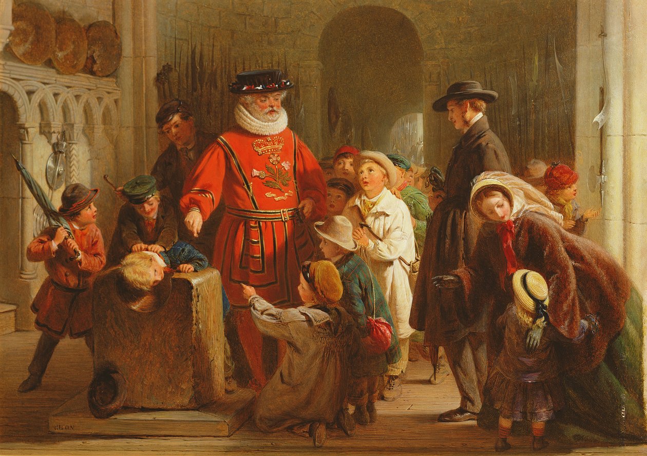 Children in the Tower of London by George Bernard O