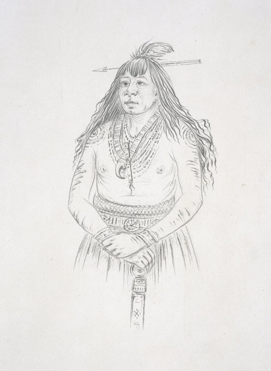 Bon son jee (New Fire) by George Catlin