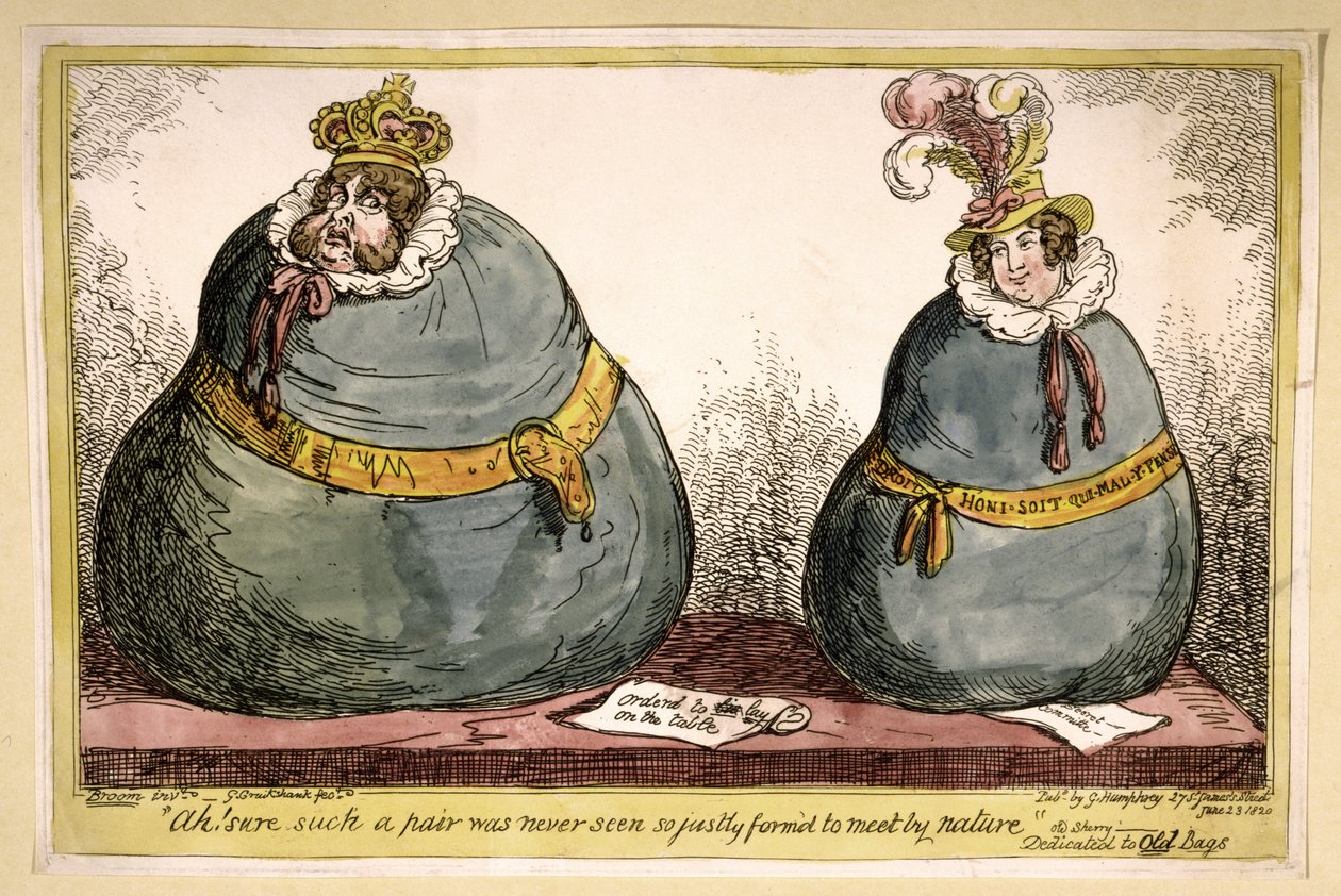 Ah! Sure such a pair was never seen so justly formed to meet by nature by George Cruikshank