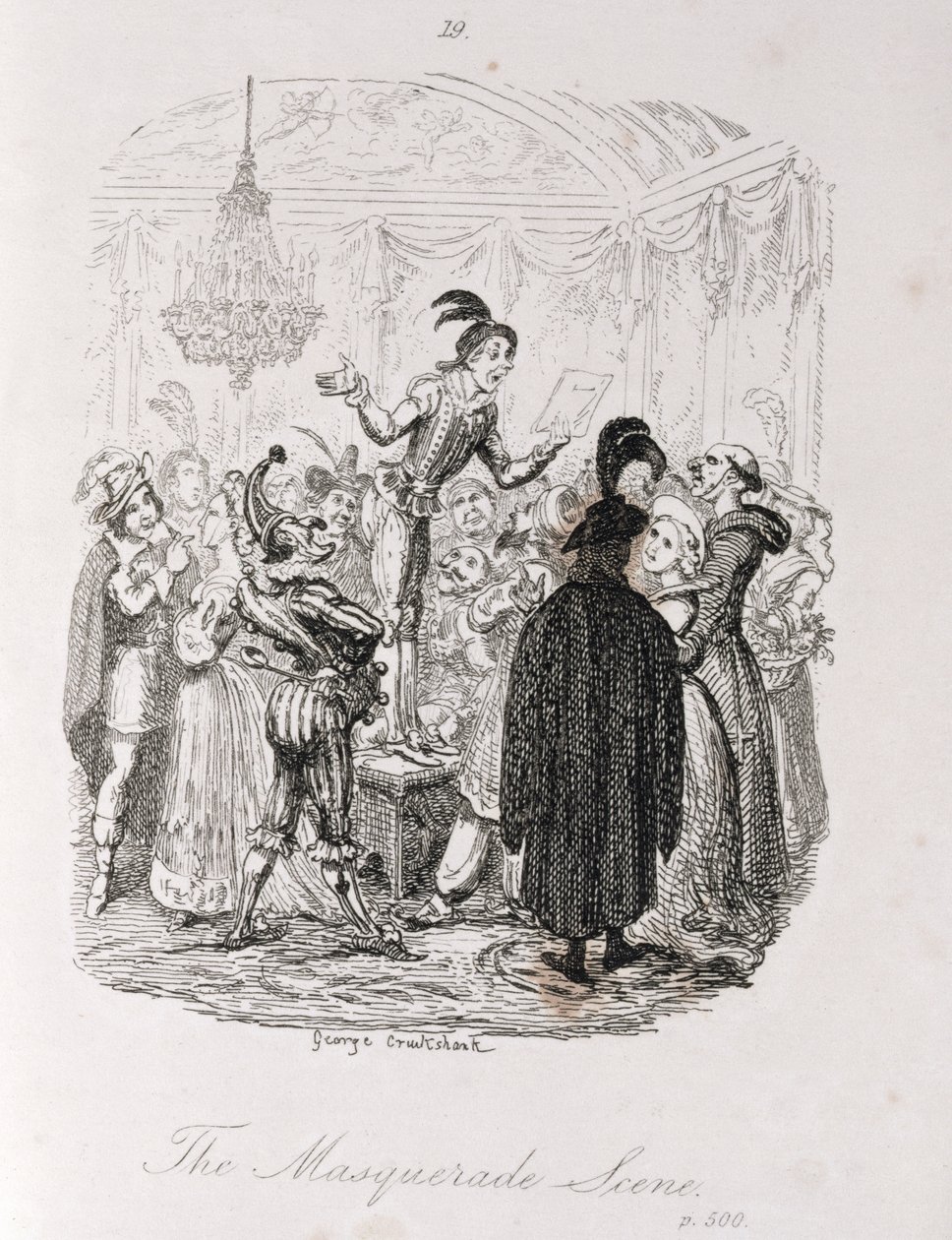 The Masquerade Scene, from 