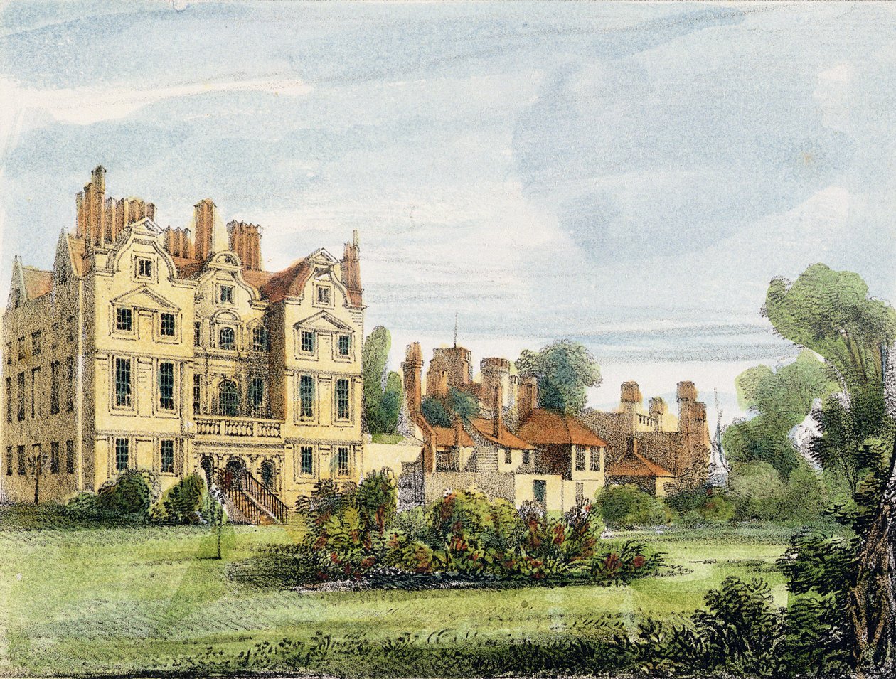 North Front, Old Palace, from the Queen